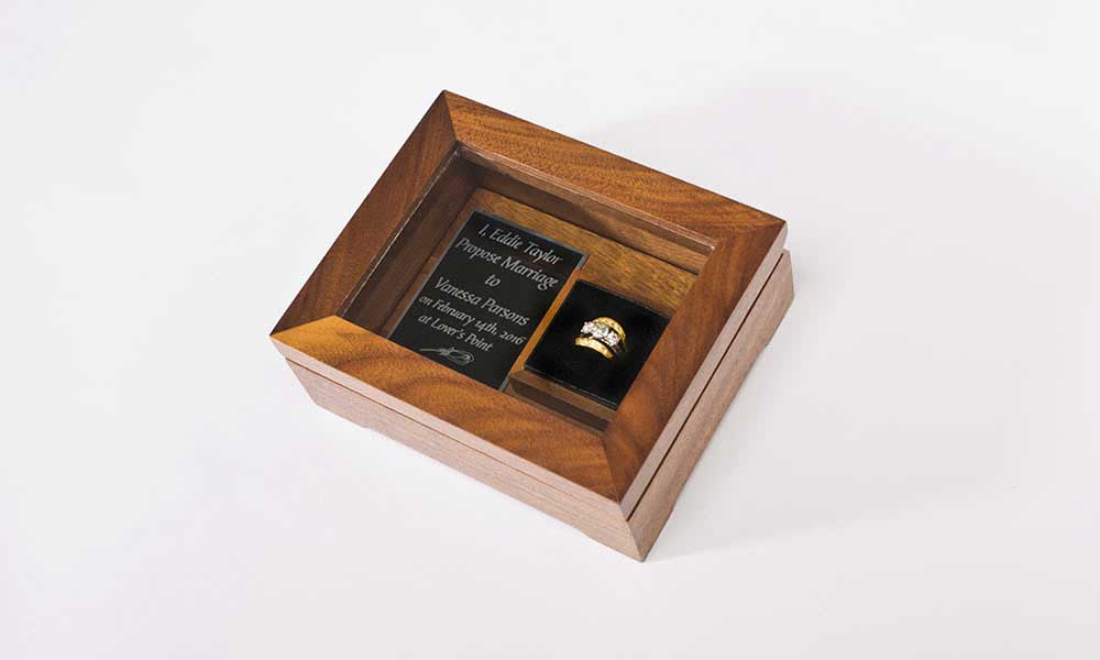 Love Collection Walnut Box