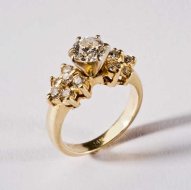 Dee Dee's Diamond Engagement Ring